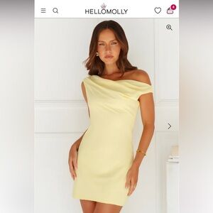 Hello Molly Yellow Dress